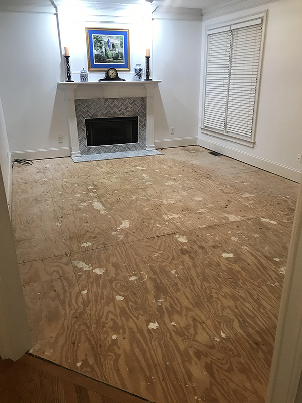 Damage hardwood floor - Air Duct - Floor Pro Quality Cleaning Lexington SC